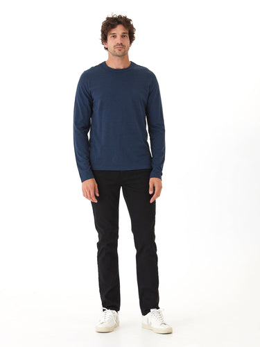 Tucker Triblend Long Sleeve Crew Mens Tops Tshirt Long Threads 4 Thought 