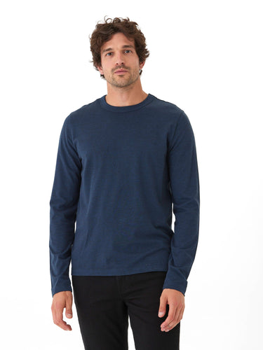 Tucker Triblend Long Sleeve Crew Mens Tops Tshirt Long Threads 4 Thought 