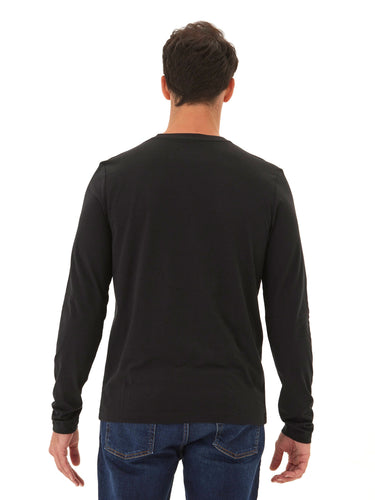Austin Triblend 2 Button Long Sleeve Henley Mens Tops Tshirt Long Henley Threads 4 Thought 
