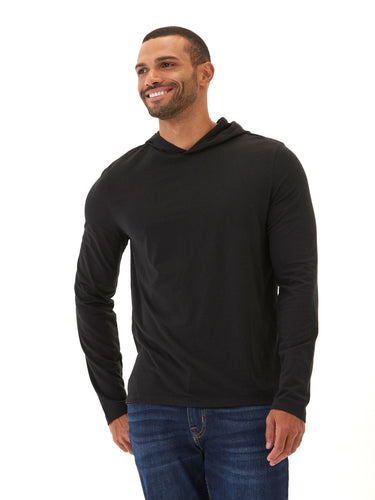 Dane Triblend Long Sleeve T-Shirt Hoodie Mens Tops Tshirt Long Threads 4 Thought 
