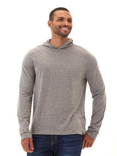 Dane Triblend Long Sleeve T-Shirt Hoodie Mens Tops Tshirt Long Threads 4 Thought 