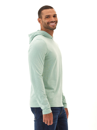 Dane Triblend Long Sleeve T-Shirt Hoodie Mens Tops Tshirt Long Threads 4 Thought 