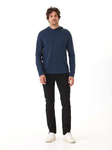 Dane Triblend Long Sleeve T-Shirt Hoodie Mens Tops Tshirt Long Threads 4 Thought 