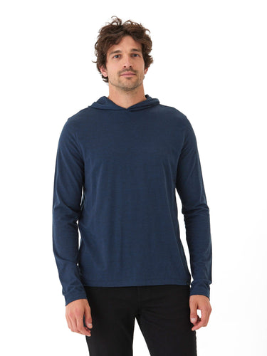 Dane Triblend Long Sleeve T-Shirt Hoodie Mens Tops Tshirt Long Threads 4 Thought 
