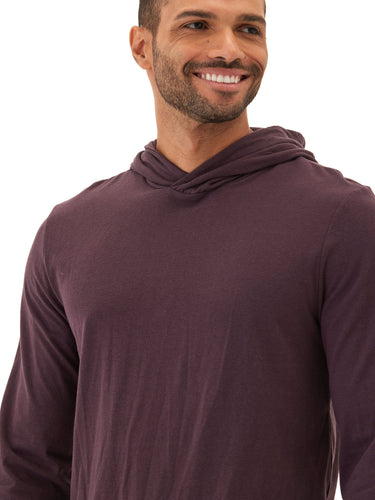 Dane Triblend Long Sleeve T-Shirt Hoodie Mens Tops Tshirt Long Threads 4 Thought 