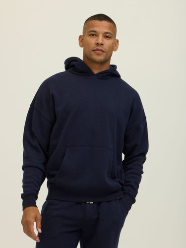 Marcel Triblend Fleece Oversized Hoodie Mens Outerwear Sweatshirt Threads 4 Thought 