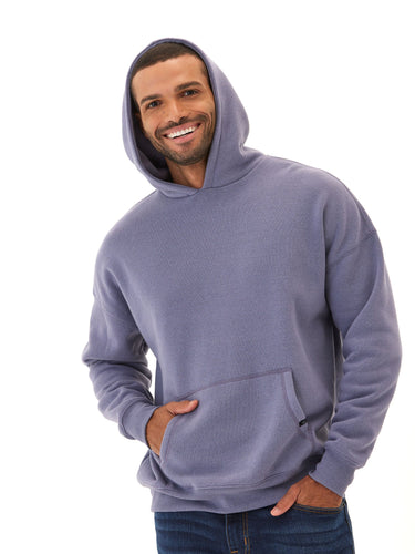 Marcel Triblend Fleece Oversized Hoodie Mens Outerwear Sweatshirt Threads 4 Thought 
