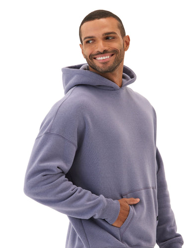 Marcel Triblend Fleece Oversized Hoodie Mens Outerwear Sweatshirt Threads 4 Thought 