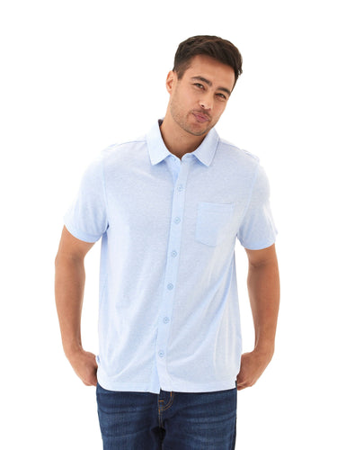 Paxton Triblend Button-Down Pocket Shirt Threads 4 Thought 
