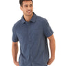 Paxton Black Fleck Triblend Button-Down Pocket Shirt Threads 4 Thought 