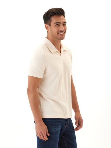 Jared Luxe Jersey Short Sleeve Polo Mens Tops Tshirt Short Polo Threads 4 Thought 