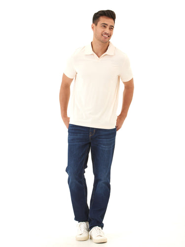 Jared Luxe Jersey Short Sleeve Polo Mens Tops Tshirt Short Polo Threads 4 Thought 