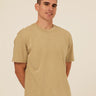 Johnny Relaxed Fit Mineral Wash Jersey Tee Mens Tops Tshirt Short Threads 4 Thought 