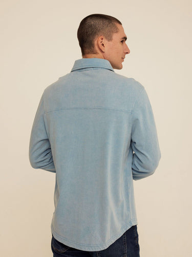 Dorian Mineral Wash Mediumweight Jersey Button-Down Threads 4 Thought 