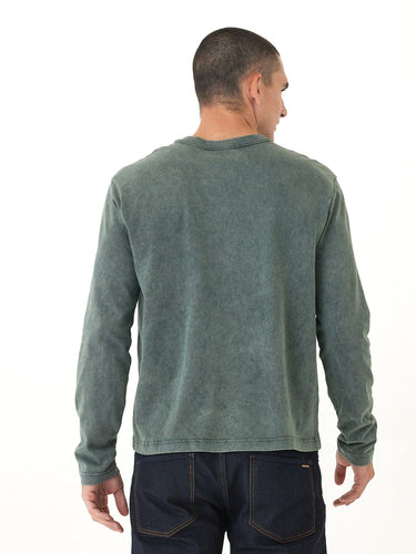 Johnny Relaxed Fit Mineral Wash Mediumweight Jersey Long Sleeve Tee Threads 4 Thought 