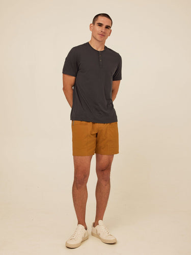Shayne Luxe Jersey Henley Mens Tops Tshirt Short Henley Threads 4 Thought 