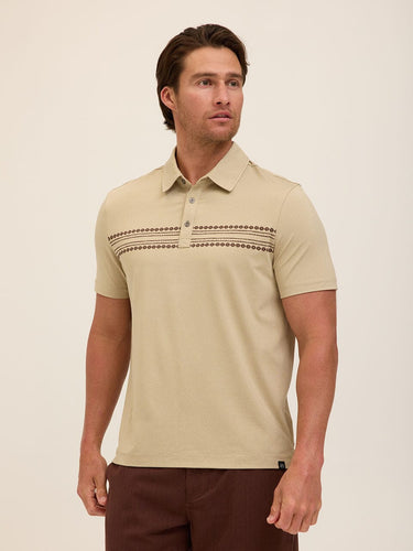 Phineas Luxe Jersey Short Sleeve Polo Mens Tops Tshirt Short Polo Threads 4 Thought 