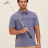 Phineas Luxe Jersey Short Sleeve Polo Mens Tops Tshirt Short Polo Threads 4 Thought 