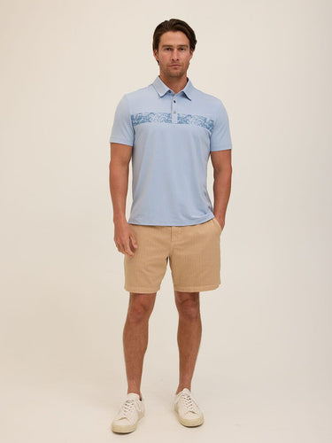 Phineas Luxe Jersey Short Sleeve Polo Mens Tops Tshirt Short Polo Threads 4 Thought 