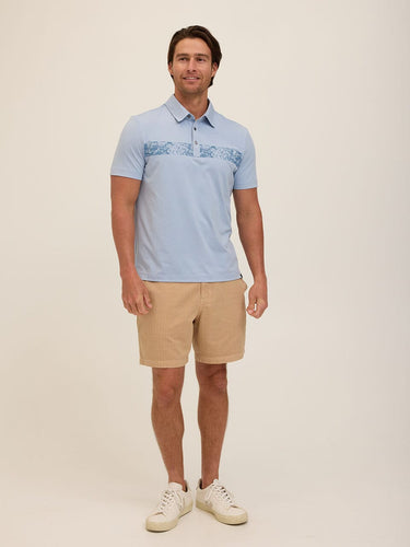 Phineas Luxe Jersey Short Sleeve Polo Mens Tops Tshirt Short Polo Threads 4 Thought 