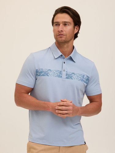 Phineas Luxe Jersey Short Sleeve Polo Mens Tops Tshirt Short Polo Threads 4 Thought 