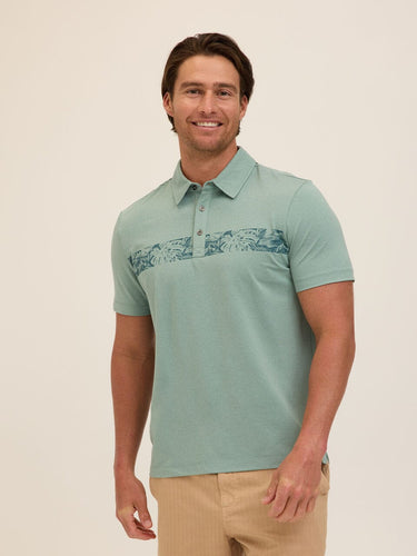 Phineas Luxe Jersey Short Sleeve Polo Mens Tops Tshirt Short Polo Threads 4 Thought 