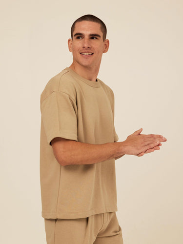 Maxwell Cotton Blend Terry Relaxed Tee Threads 4 Thought 