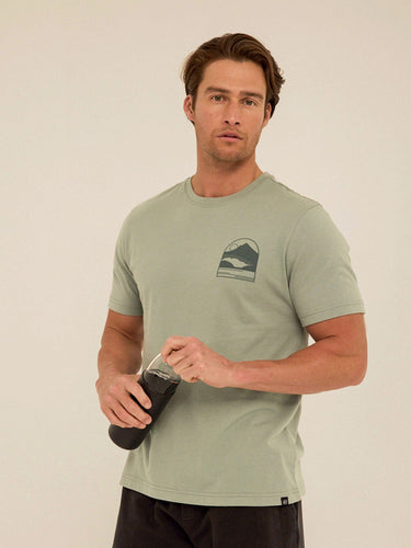 Soft Wash Graphic Tee Mens Tops Tshirt Short Threads 4 Thought 