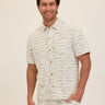 Paxton Shoreline Terry Button-Down Pocket Shirt Mens Tops Tshirt Short Threads 4 Thought 