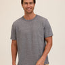 Johnny Light Fleck Jersey Relaxed Crew Tee Threads 4 Thought 