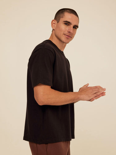 Johnny Heavyweight Relaxed Fit Tee Mens Tops Tshirt Short Threads 4 Thought 