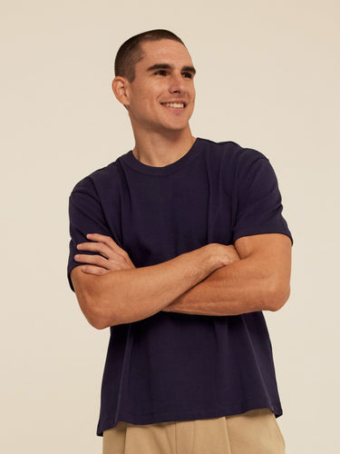 Johnny Cotton Jersey Relaxed Crew Threads 4 Thought 