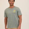 Island Sunrise Graphic Mineral Wash Jersey Tee Threads 4 Thought 