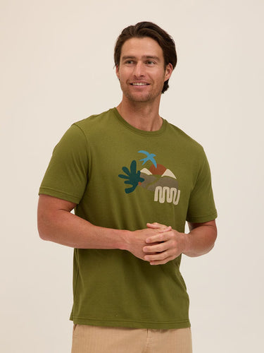 Soft Wash Graphic Tee Mens Tops Tshirt Short Threads 4 Thought 