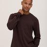 Bowery Essential Cotton Jersey Relaxed Fit Long Sleeve Tee Mens Tops Tshirt Long Threads 4 Thought 