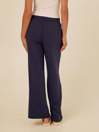 Esmeralda Feather Fleece Wide Leg Pant Threads 4 Thought 