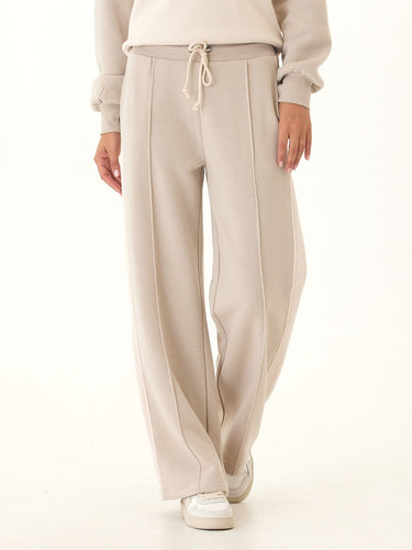 Tricia Triblend Fleece Colorblock Wide Leg Pant Threads 4 Thought 