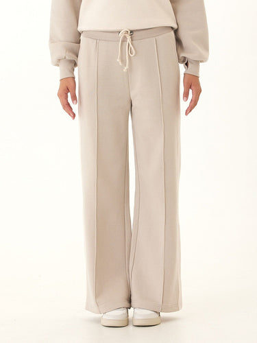 Tricia Triblend Fleece Colorblock Wide Leg Pant Threads 4 Thought 