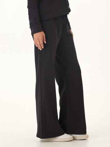 Latricia Cotton Blend Terry Wide Leg Pant Womens Bottoms Sweatpants Threads 4 Thought 