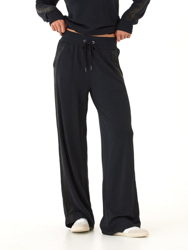 Diane Feather Fleece Satin Trim Detail Pant Threads 4 Thought 