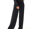 Diane Feather Fleece Satin Trim Detail Pant Threads 4 Thought 
