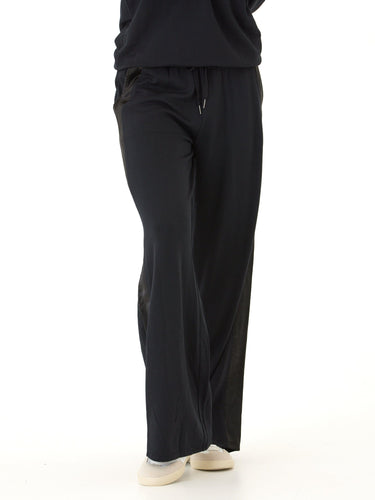 Diane Feather Fleece Satin Trim Detail Pant Threads 4 Thought 