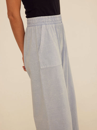 Alva Mineral Wash Eco Jersey Wide Leg Capri Pant Threads 4 Thought 