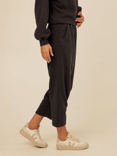 Chantel Mineral Wash Fleece Pant Womens Bottoms Sweatpants Threads 4 Thought 