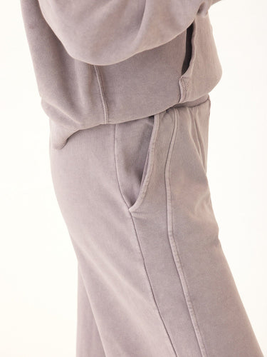 Esmeralda Mineral Wash Cotton Terry Wide Leg Pant Womens Bottoms Sweatpants Threads 4 Thought 