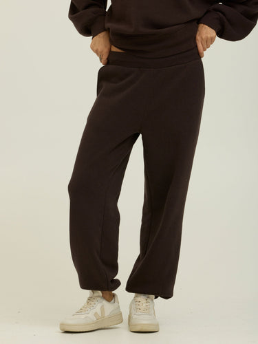 Jayla Triblend Fleece Relaxed Fit Jogger Womens Bottoms Sweatpants Threads 4 Thought 