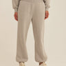 Jayla Triblend Fleece Relaxed Fit Jogger Womens Bottoms Sweatpants Threads 4 Thought 