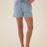 Ruhi Denim Terry Short Womens Bottoms Shorts Threads 4 Thought 