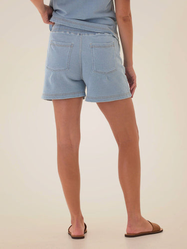 Ruhi Denim Terry Short Womens Bottoms Shorts Threads 4 Thought 