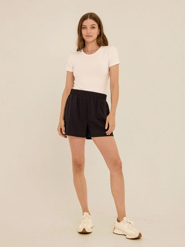 Phaedra Stretch Seersucker Short Womens Bottoms Shorts Threads 4 Thought 